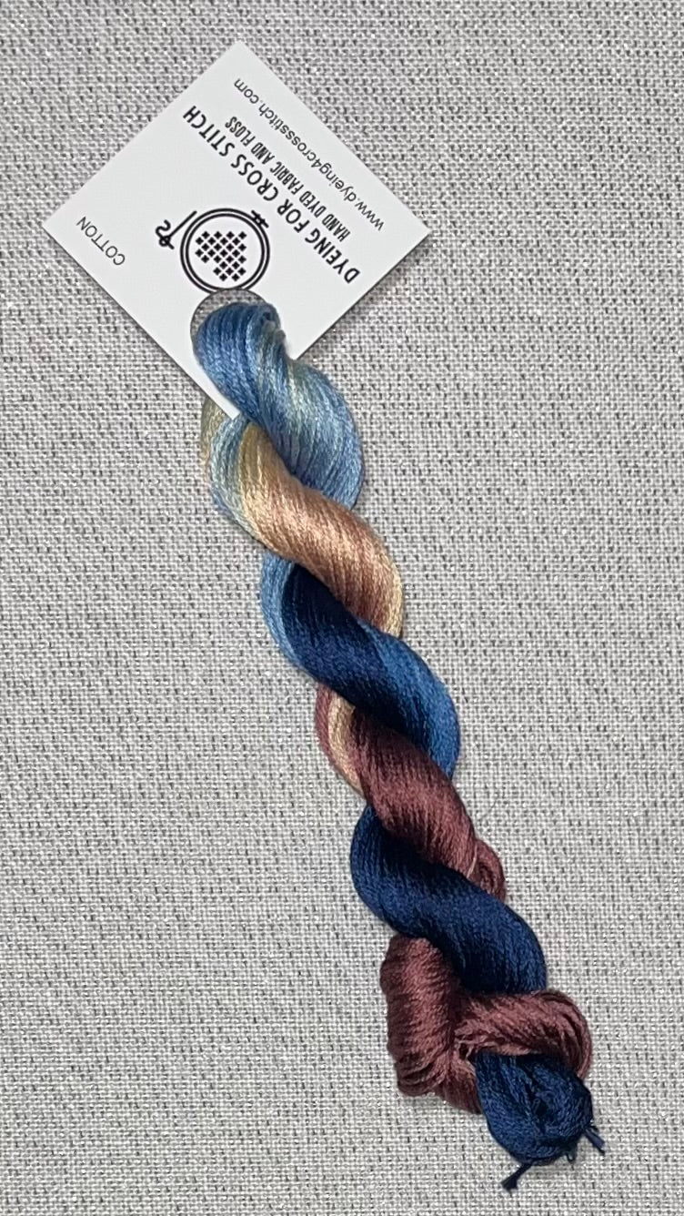 Cotton hand dyed floss - Mis-dyed 2