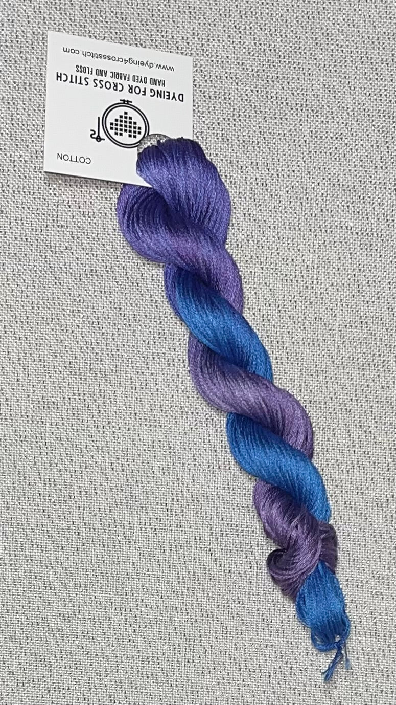 Cotton hand dyed floss - Just a Fairy Tale