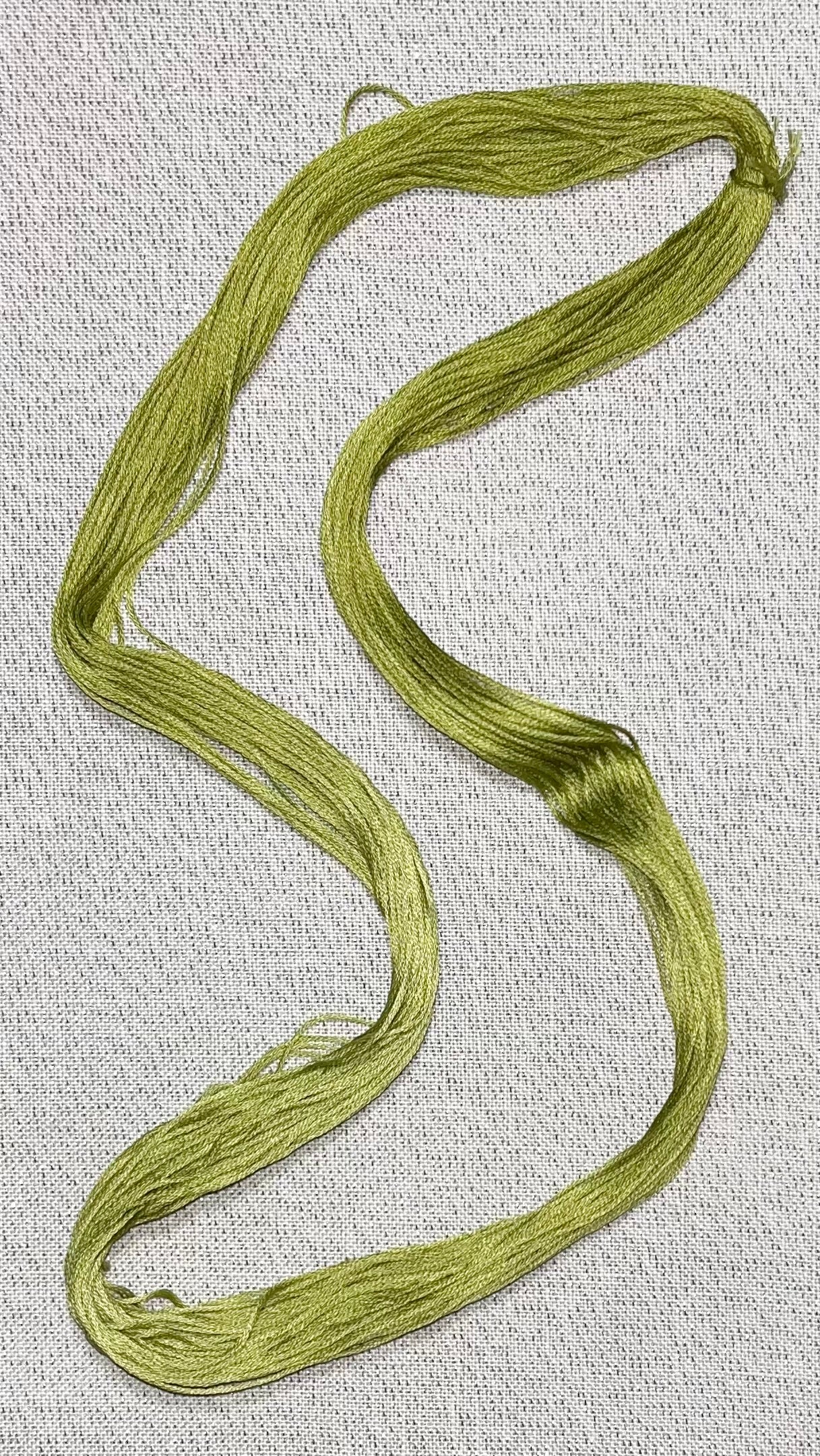Cotton hand dyed floss - Leap Frog