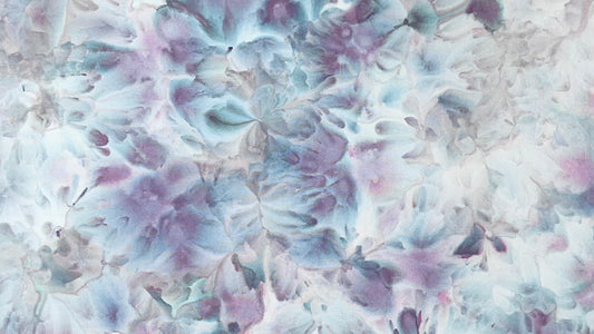 28ct monaco misfit - Fat Quarter - Ice Dye 12 - flaw
