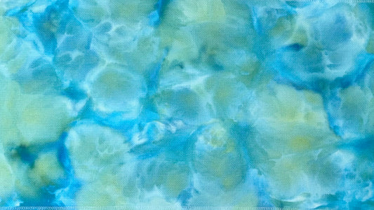 14ct aida Charles Craft - 13"x29" - Ice Dye 13