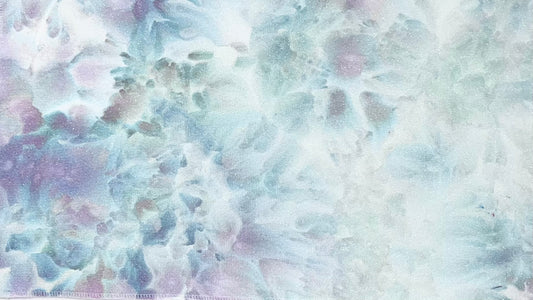 25ct opal lugana - Fat Quarter - Ice Dye 12