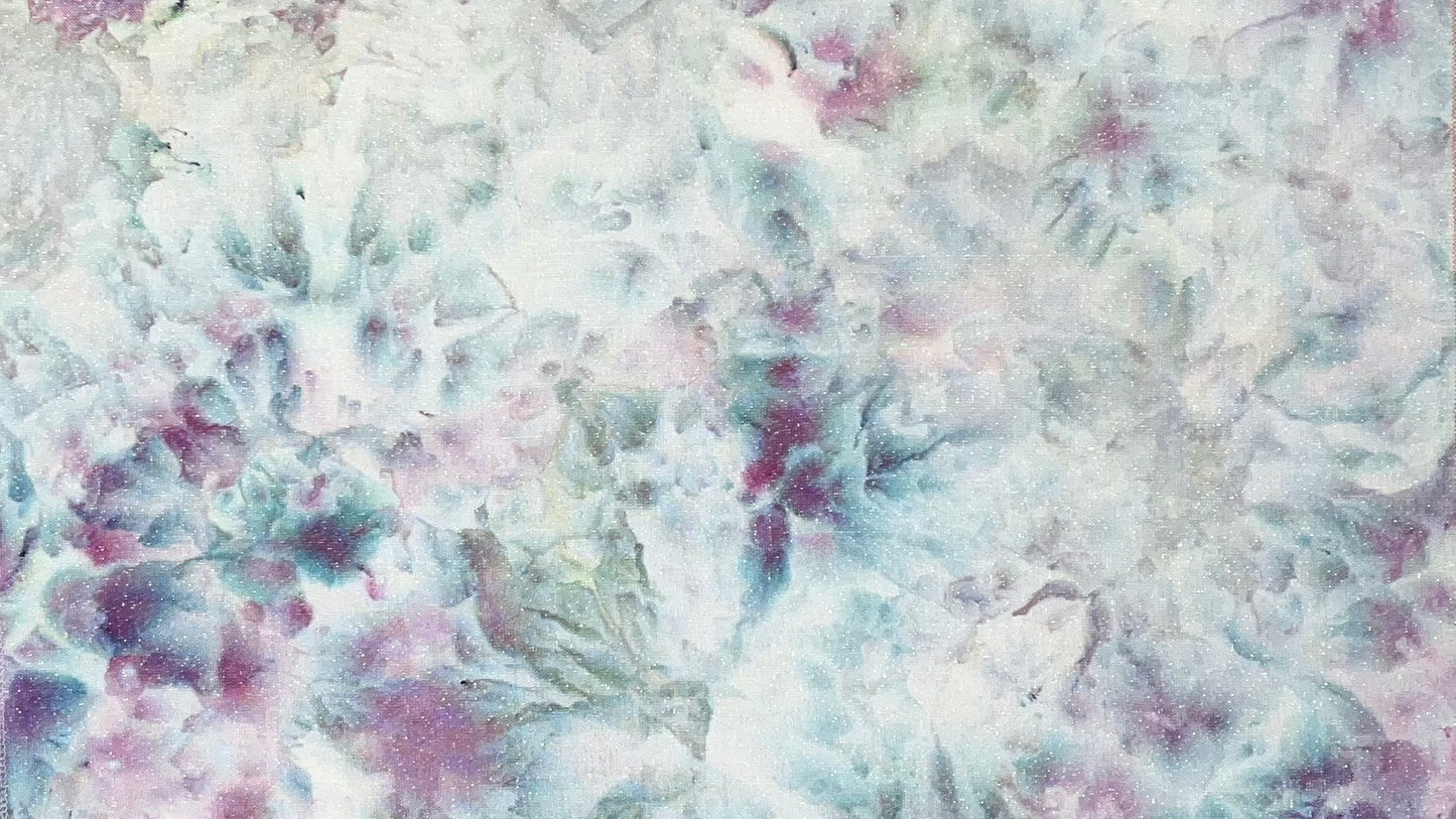36ct opal linen - Fat Quarter - Ice Dye 12