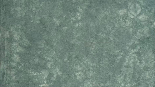 14ct Aida misfit - Fat Quarter - Green Mis-dyed B