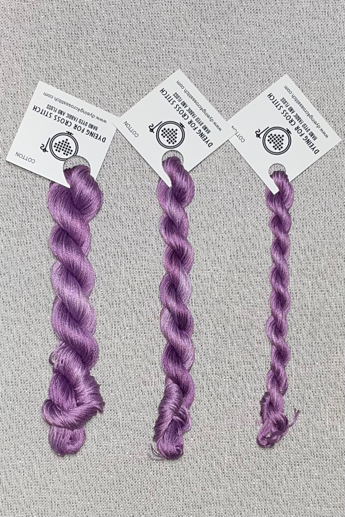 Cotton hand dyed floss - Daphne