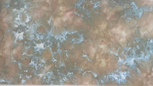 32ct jobelan - 18x33 - Ice Dyed 10