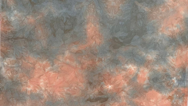 14ct aida - 18x29 - Burnt Orange & Gray
