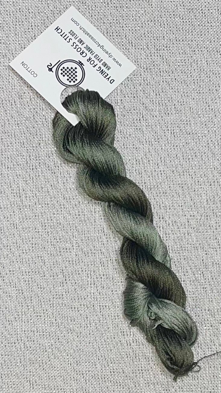 Cotton hand dyed floss - Rock Bottom