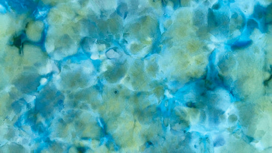28ct monaco misfit - Fat Quarter - Ice Dye 13 - flaw