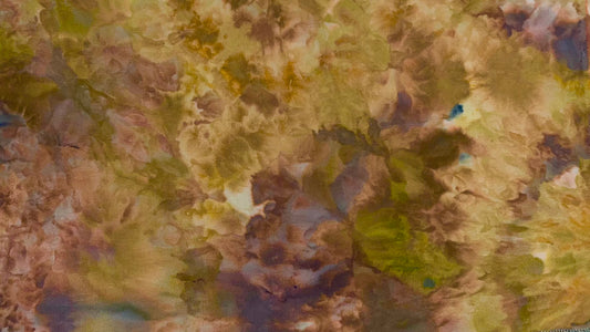 28ct linen misfit - Fat Quarter - Ice Dyed
