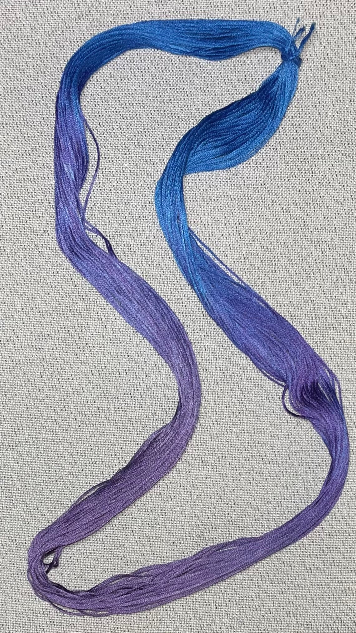 Cotton hand dyed floss - Just a Fairy Tale