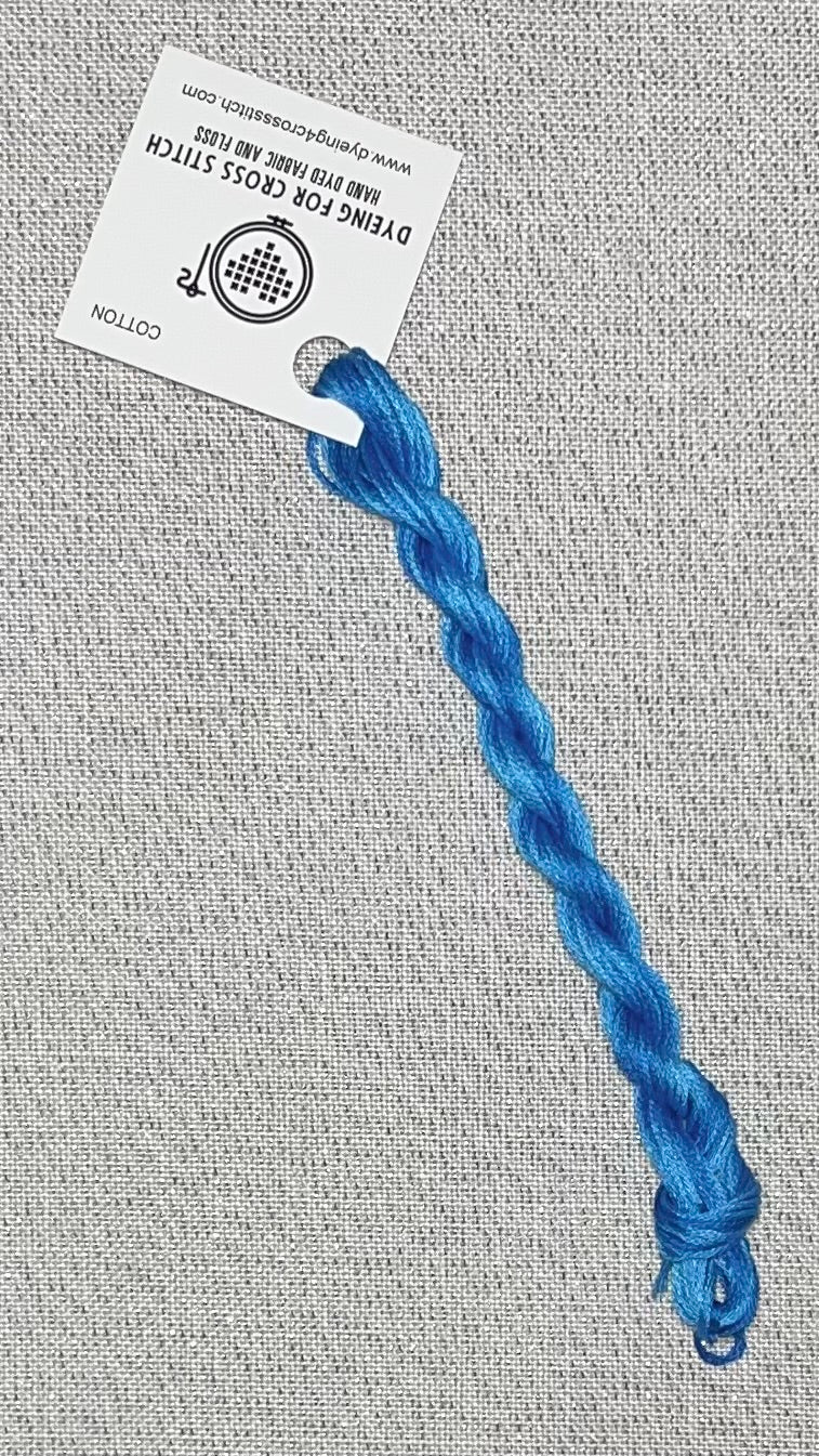 Cotton hand dyed floss - Mediterranean