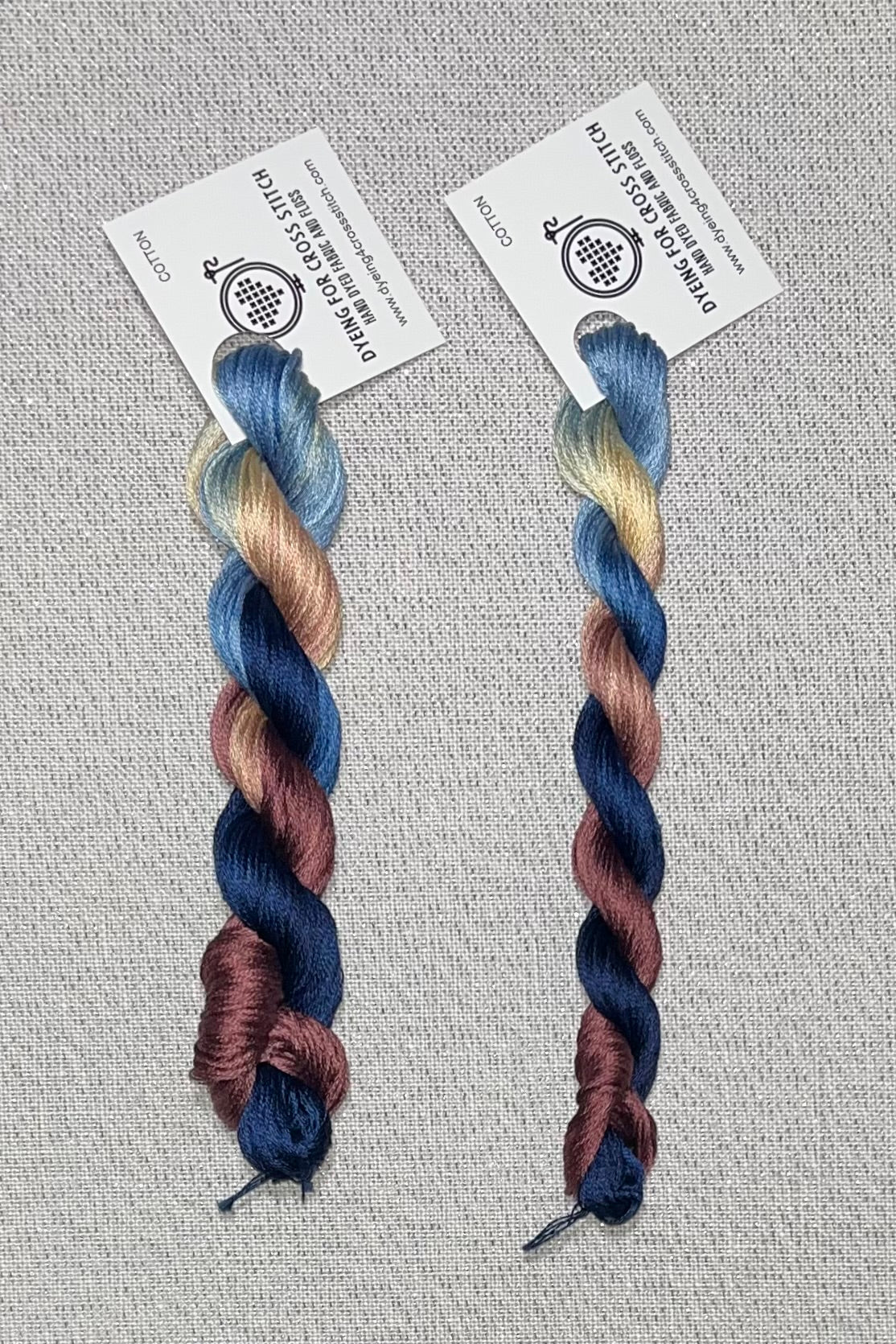 Cotton hand dyed floss - Mis-dyed 2