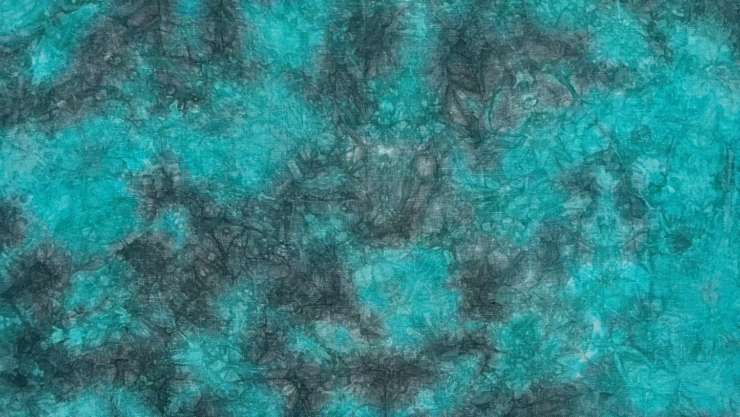 32ct linen - 18x27 - Turquoise - Medium