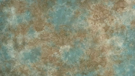 16ct Aida misfit - Fat Quarter - Down to Earth Mis-dyed A