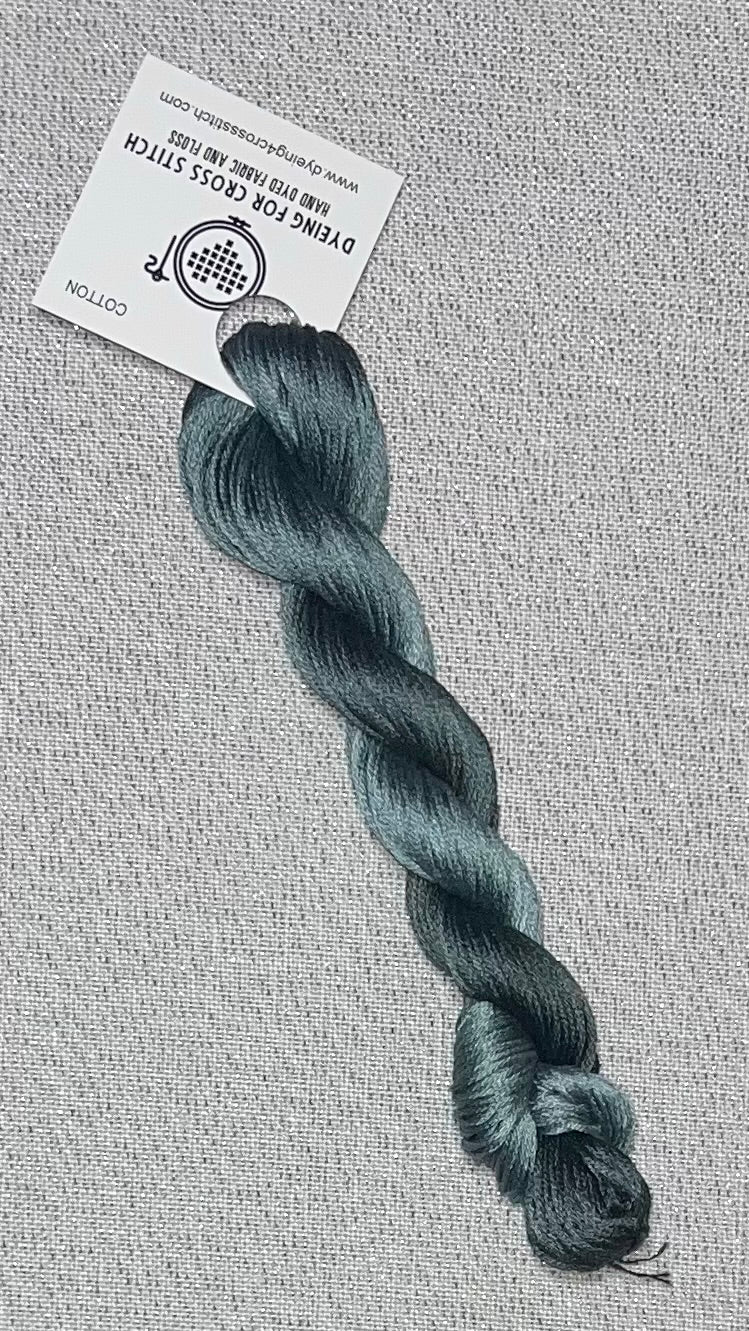 Cotton hand dyed floss - Rock Bottom