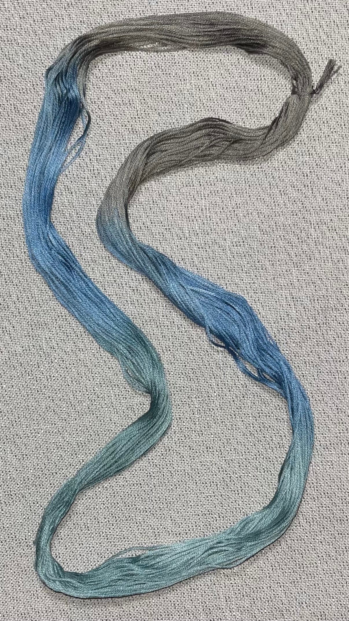 Cotton hand dyed floss - Mis-dyed 1