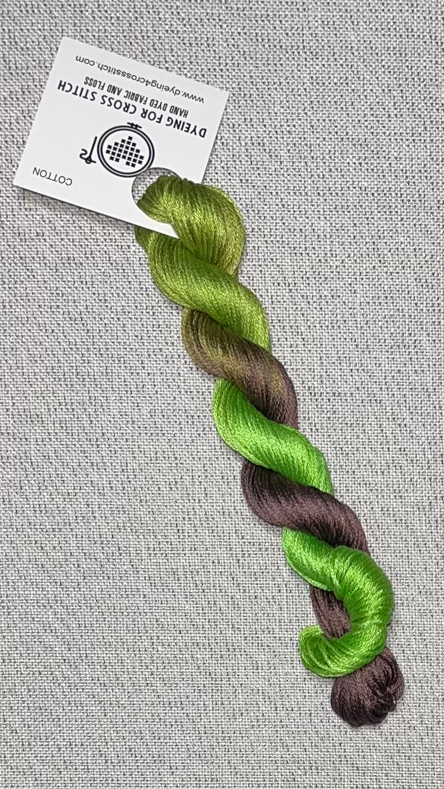 Cotton hand dyed floss - Baumhaus