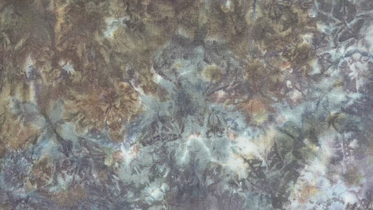 36ct linen misfit - Fat Quarter - Purples, Blues, Browns, & Grays