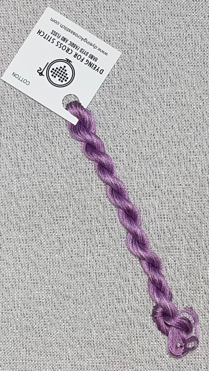 Cotton hand dyed floss - Daphne