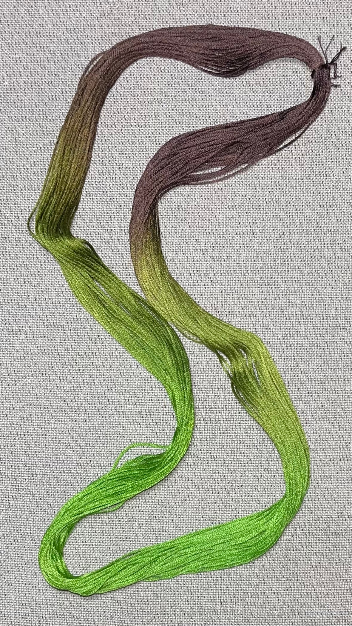 Cotton hand dyed floss - Baumhaus