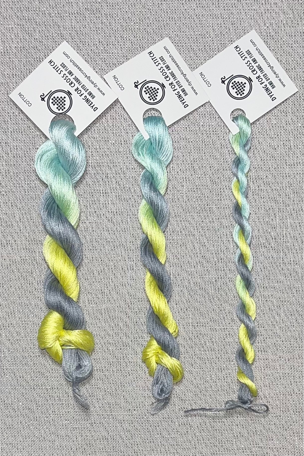 Cotton hand dyed floss - Easley