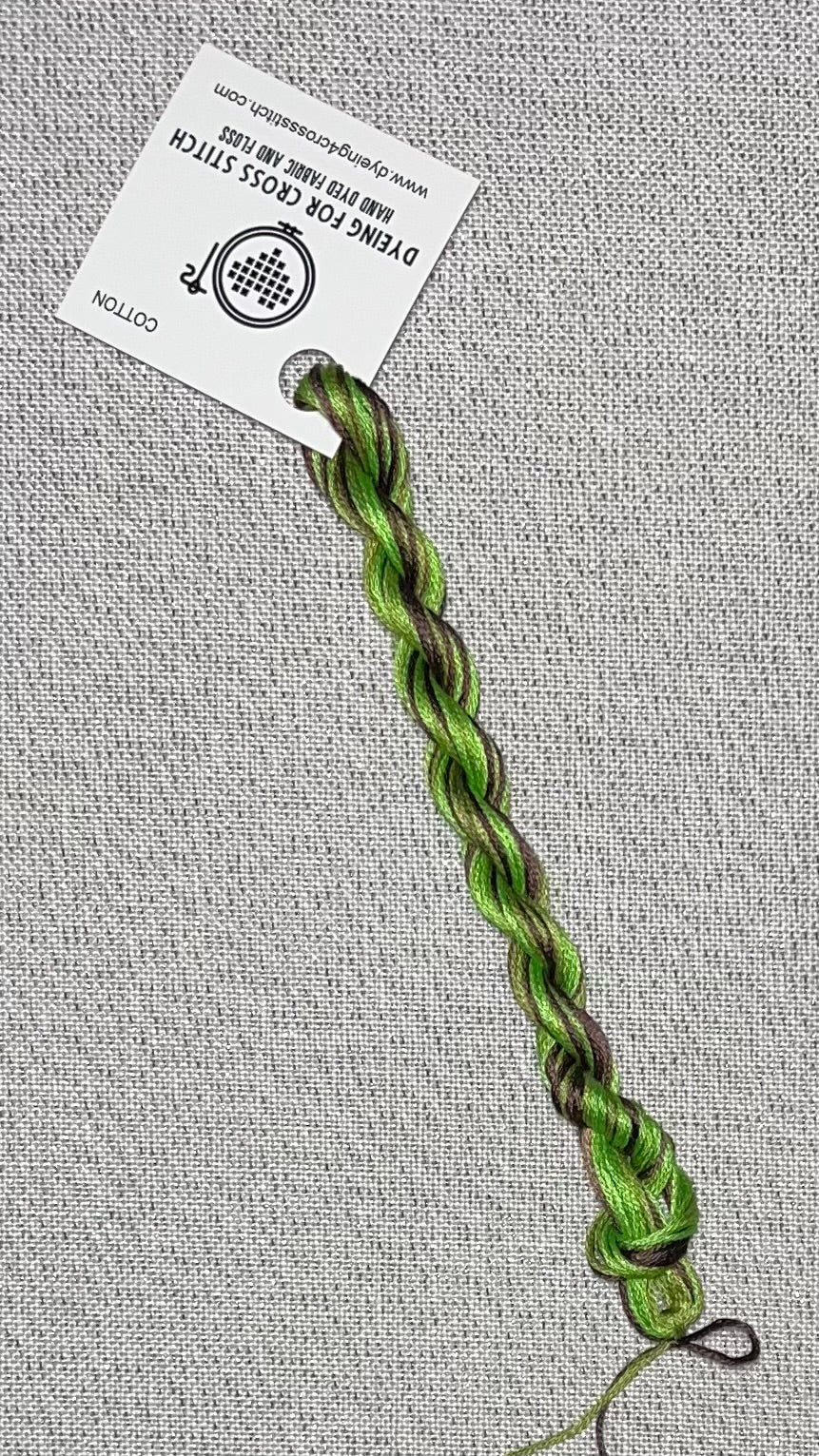 Cotton hand dyed floss - Baumhaus