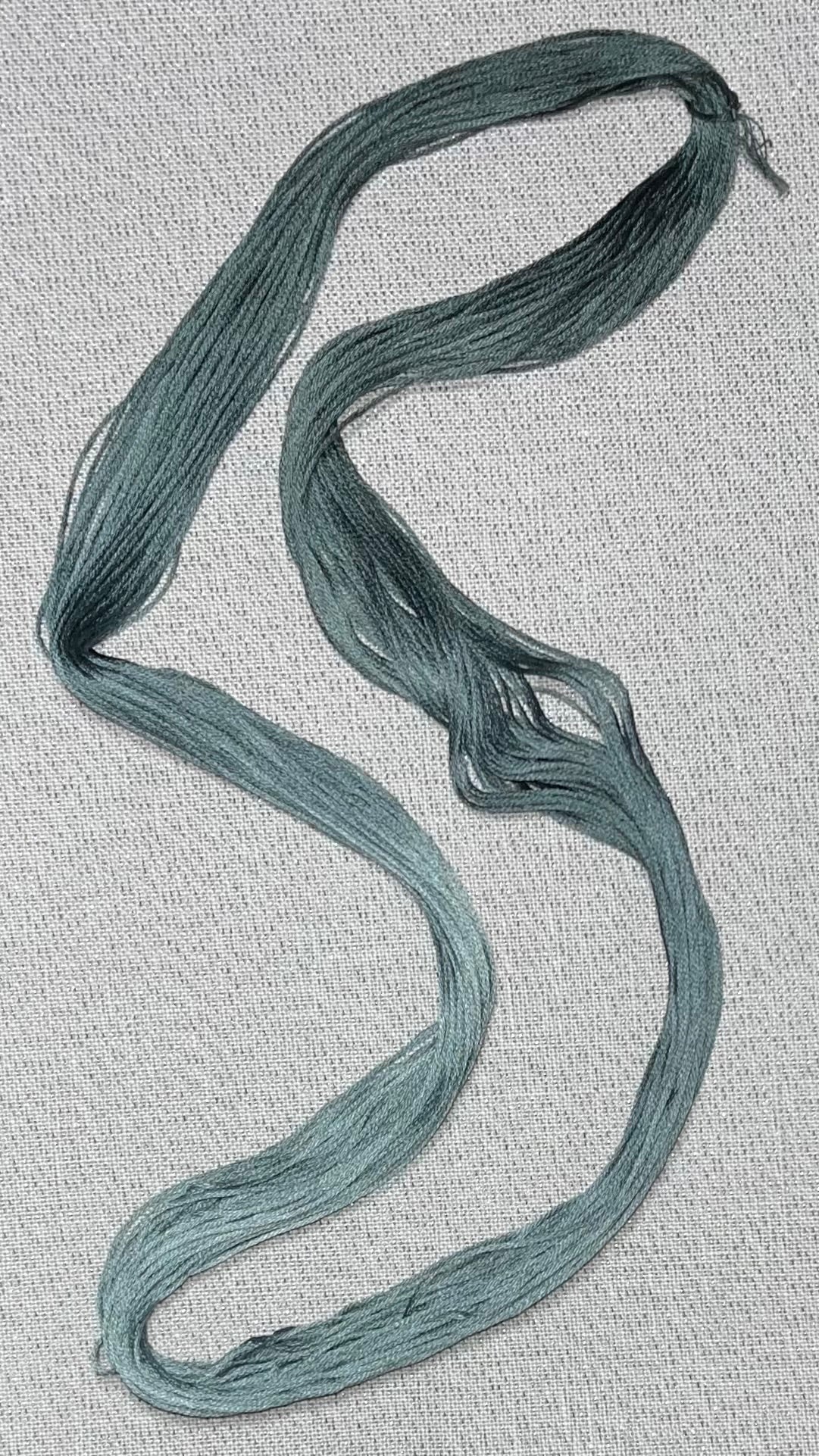 Cotton hand dyed floss - Rock Bottom