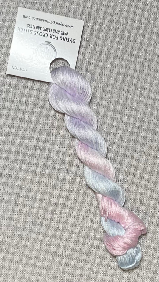 Cotton hand dyed floss - Opal