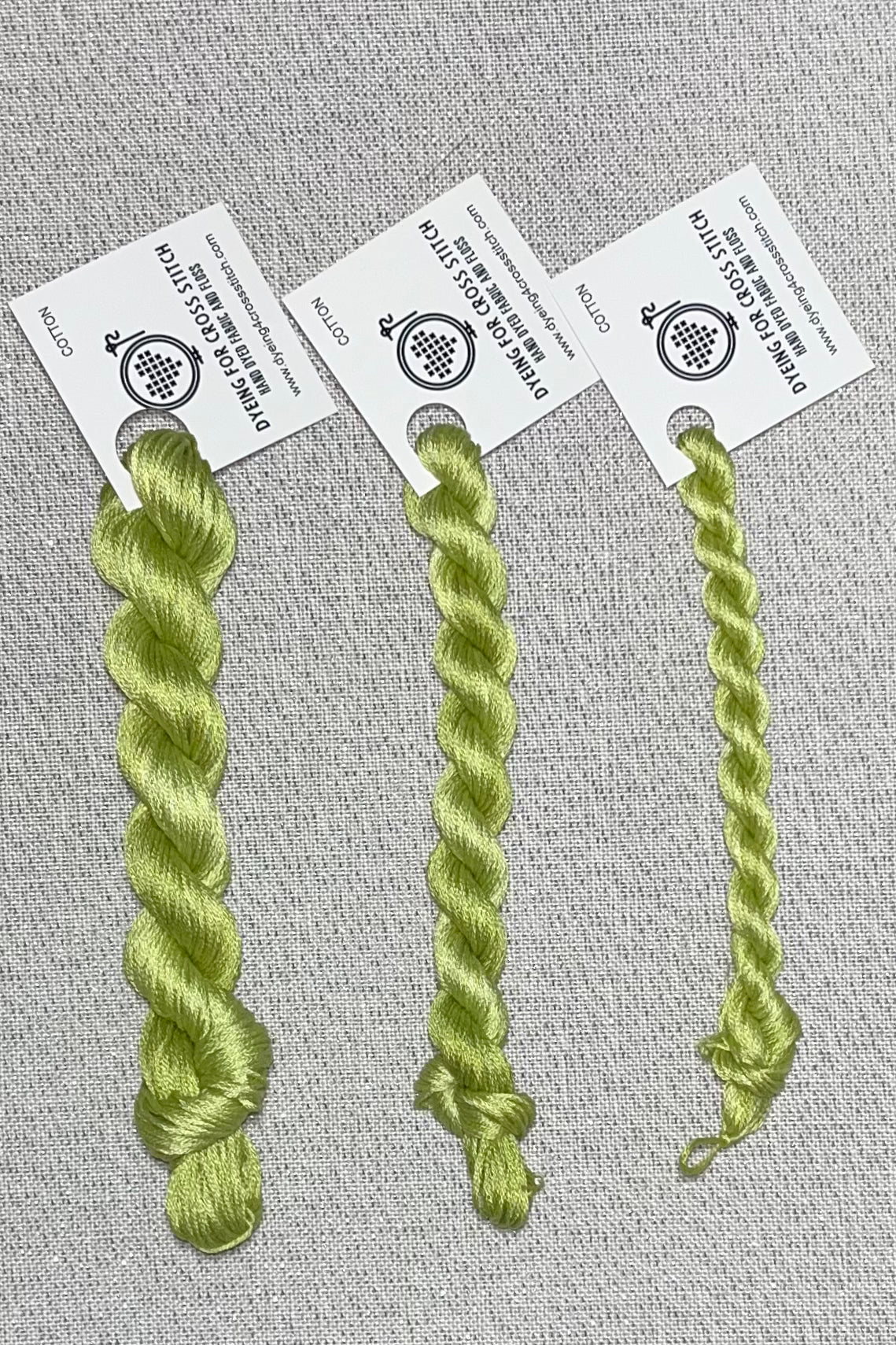 Cotton hand dyed floss - Ogre