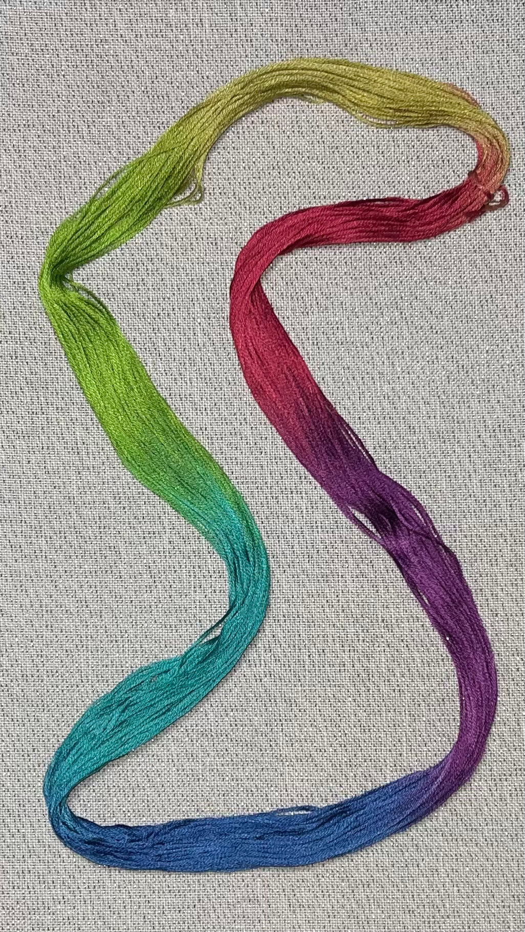 Cotton hand dyed floss - Bejewel