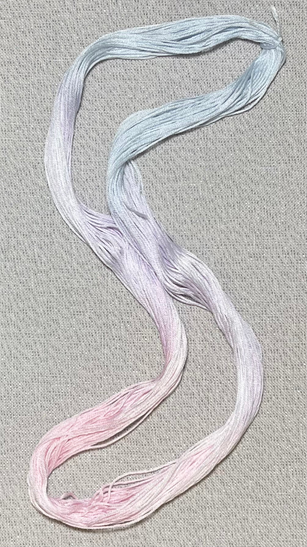 Cotton hand dyed floss - Opal