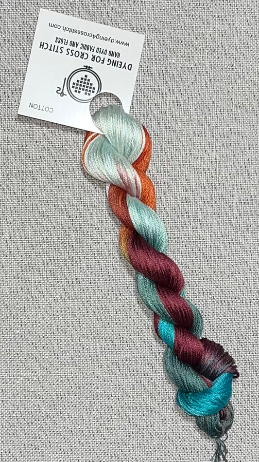 Cotton hand dyed floss - Bazaar