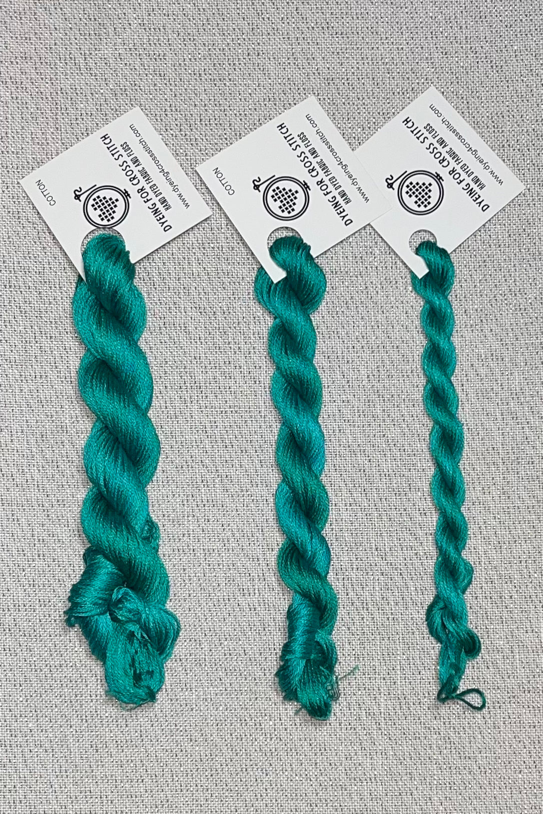 Cotton hand dyed floss - Hypnotic