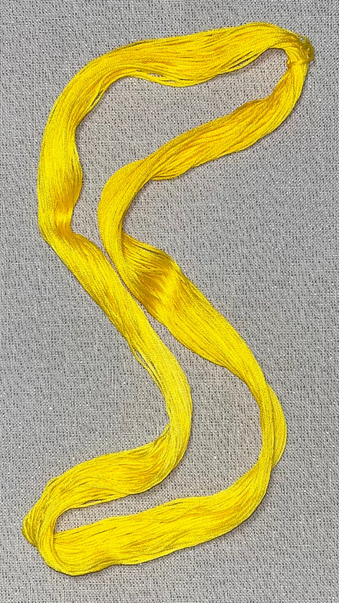 Cotton hand dyed floss - Daffodils