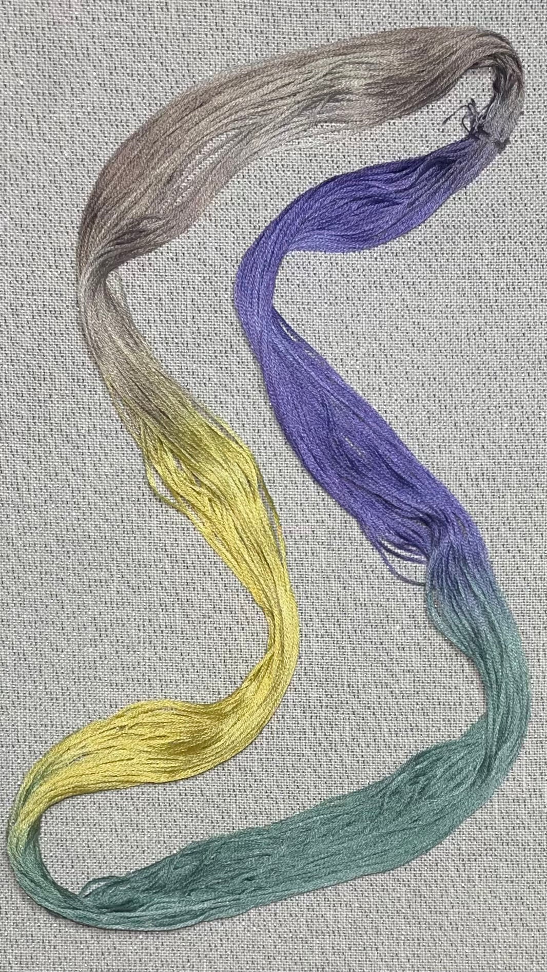 Cotton hand dyed floss - Impish