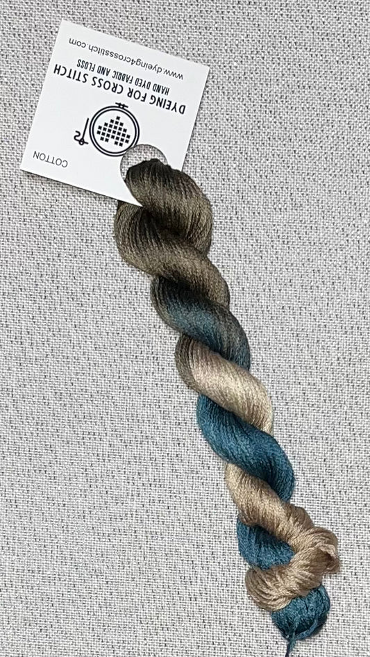 Cotton hand dyed floss - Thompson
