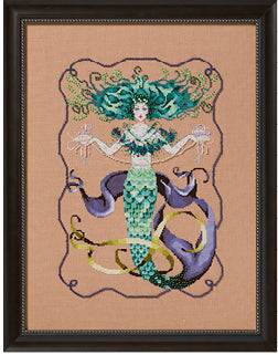 Mirabilia Designs - MD 199 - Madam Mermaid The Dreamers Collection - pattern & embellishment pack