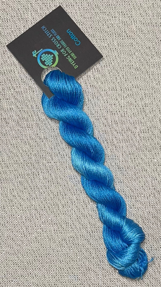 Cotton hand dyed floss - Mediterranean