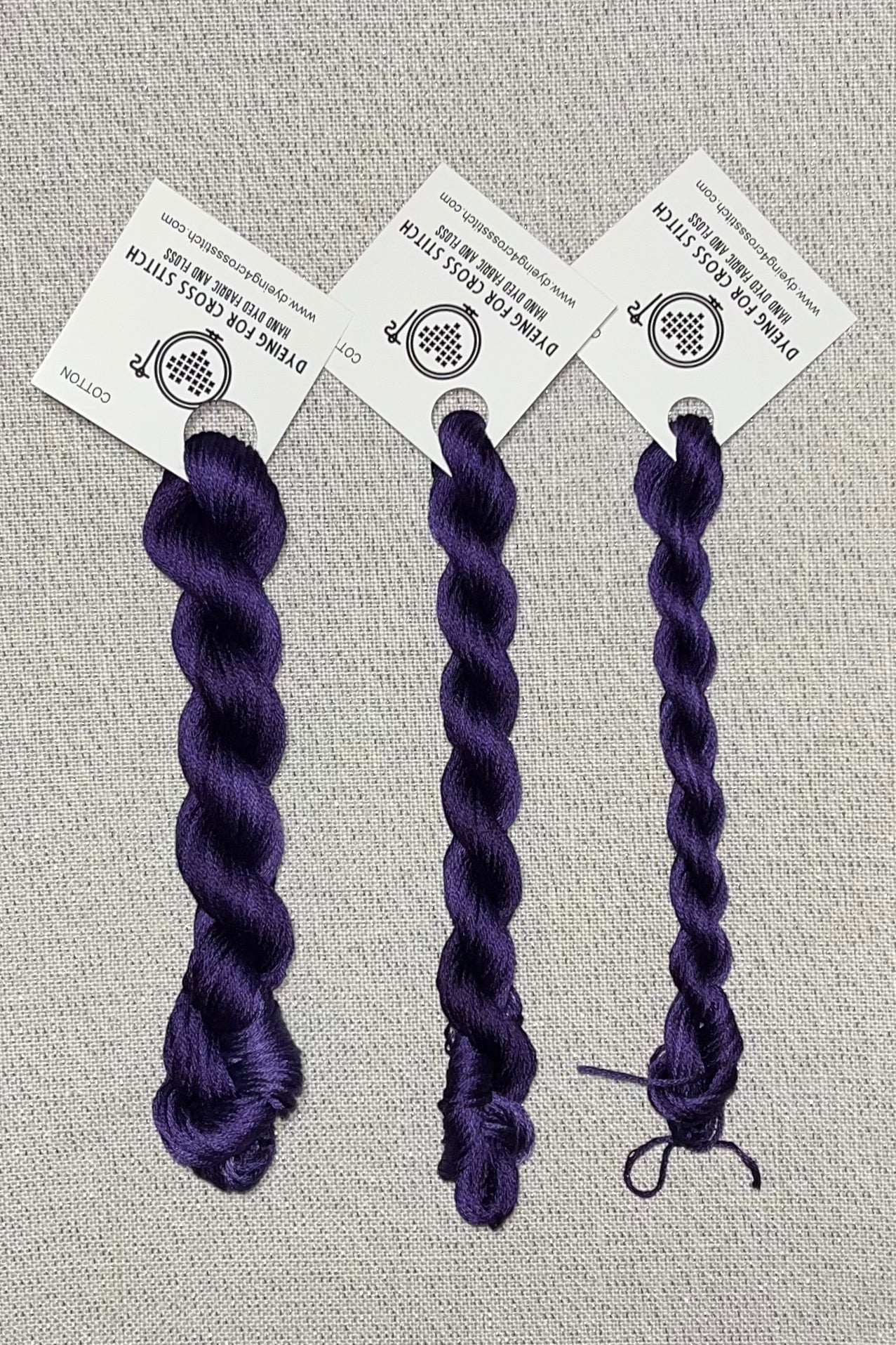 Cotton hand dyed floss - Psyche