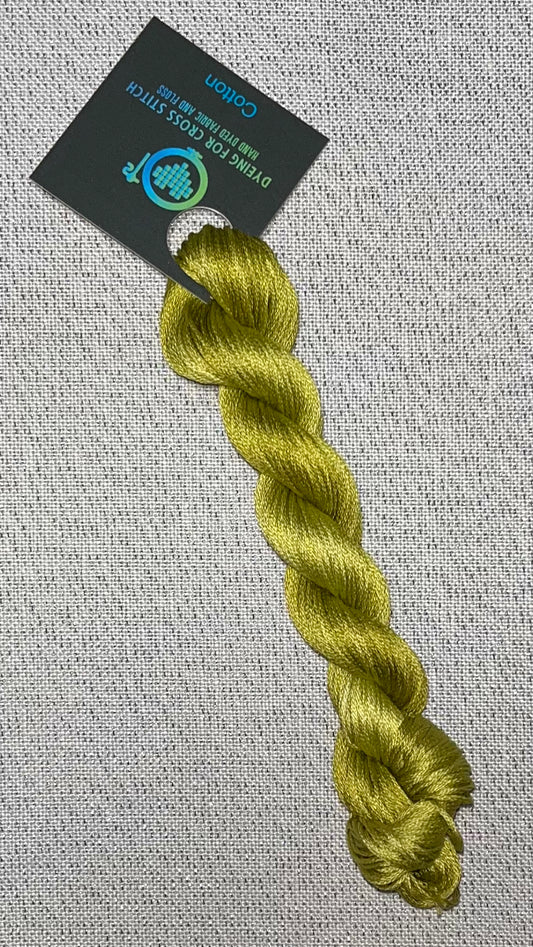 Cotton hand dyed floss - Leap Frog