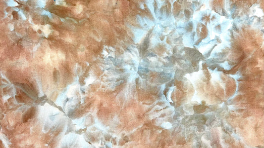32ct linen - 18x27 - Ice Dyed SOLO - 1