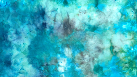 32ct linen - 18x27 - Ice Dyed 3