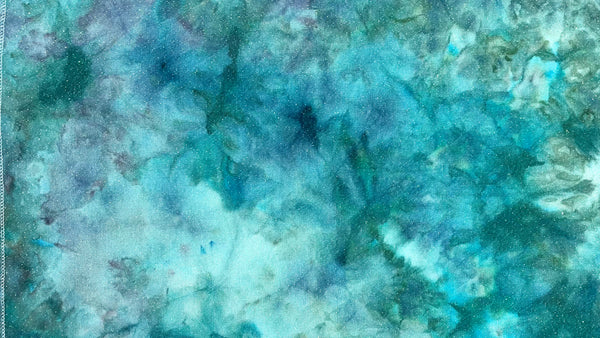 28ct opal linen  - 18x27 - Ice Dyed 3