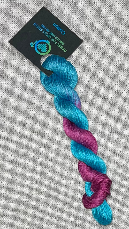 Cotton hand dyed floss - SOLO 1