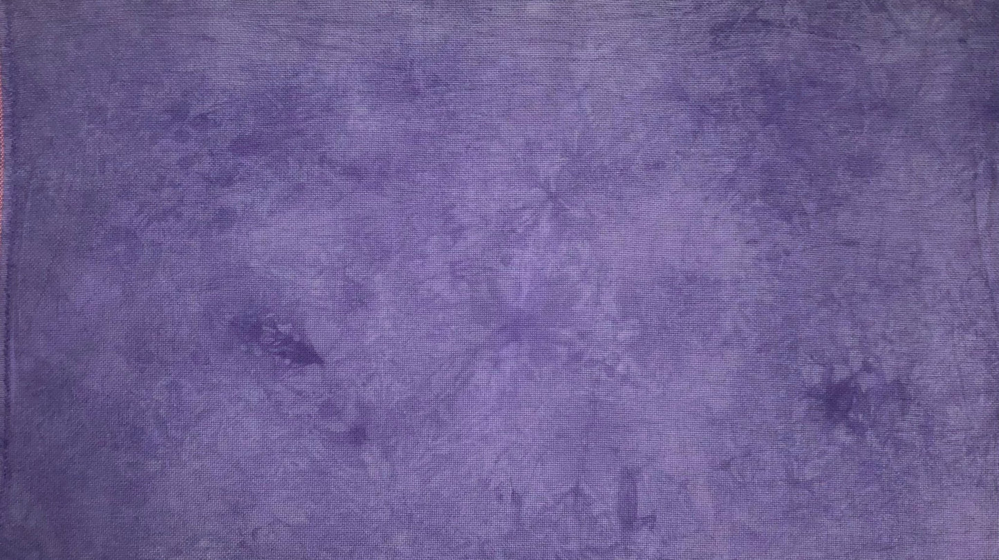 16ct aida - 18x29 - Purple - Dyeing for Cross Stitch