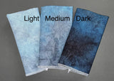 28ct linen - 18x27 - In the Shadows - Dark - Dyeing for Cross Stitch