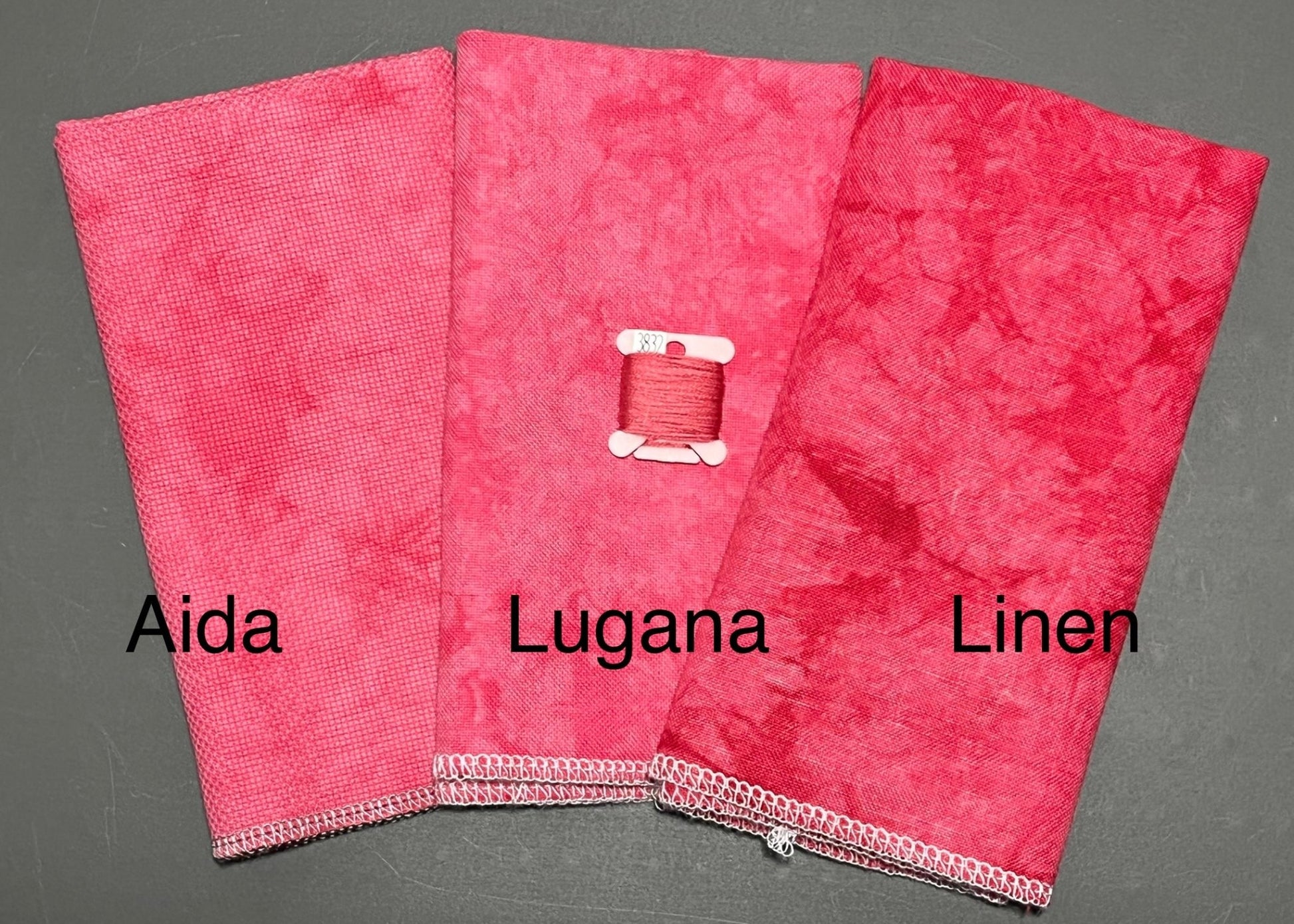 28ct lugana - 18x27 - November FOTM - Dyeing for Cross Stitch