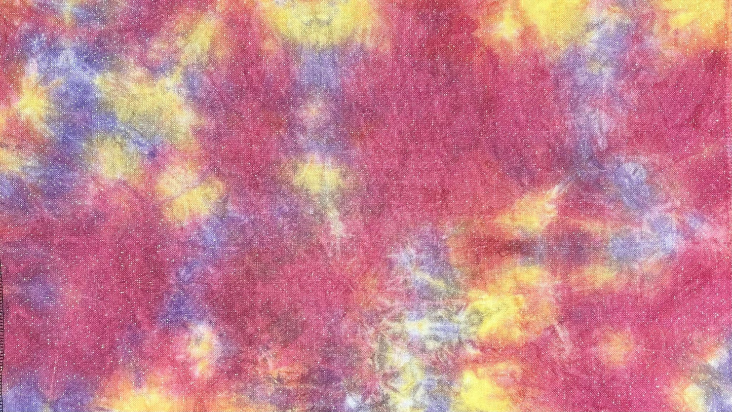 28ct opal linen - 18x27 - Carnival - Light - Dyeing for Cross Stitch