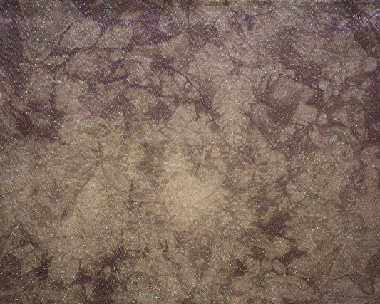 28ct opal lugana - 13x18 - Browns w/ dark browns with red undertones - Dyeing for Cross Stitch